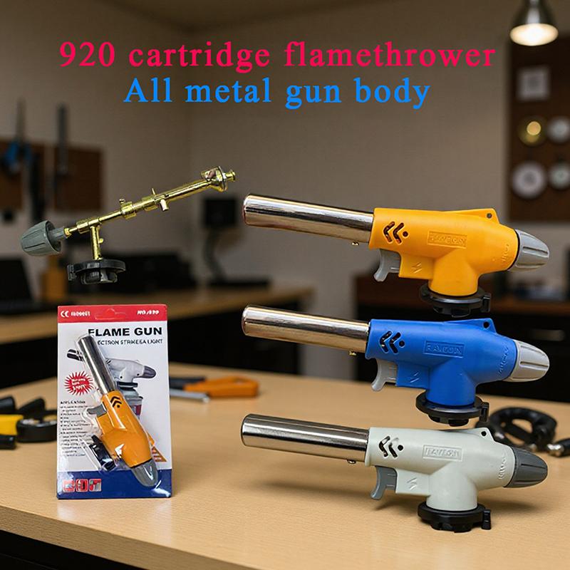 Camping Cooking Torch - Adjustable Flame AutoIginiton Butane Welding Torch