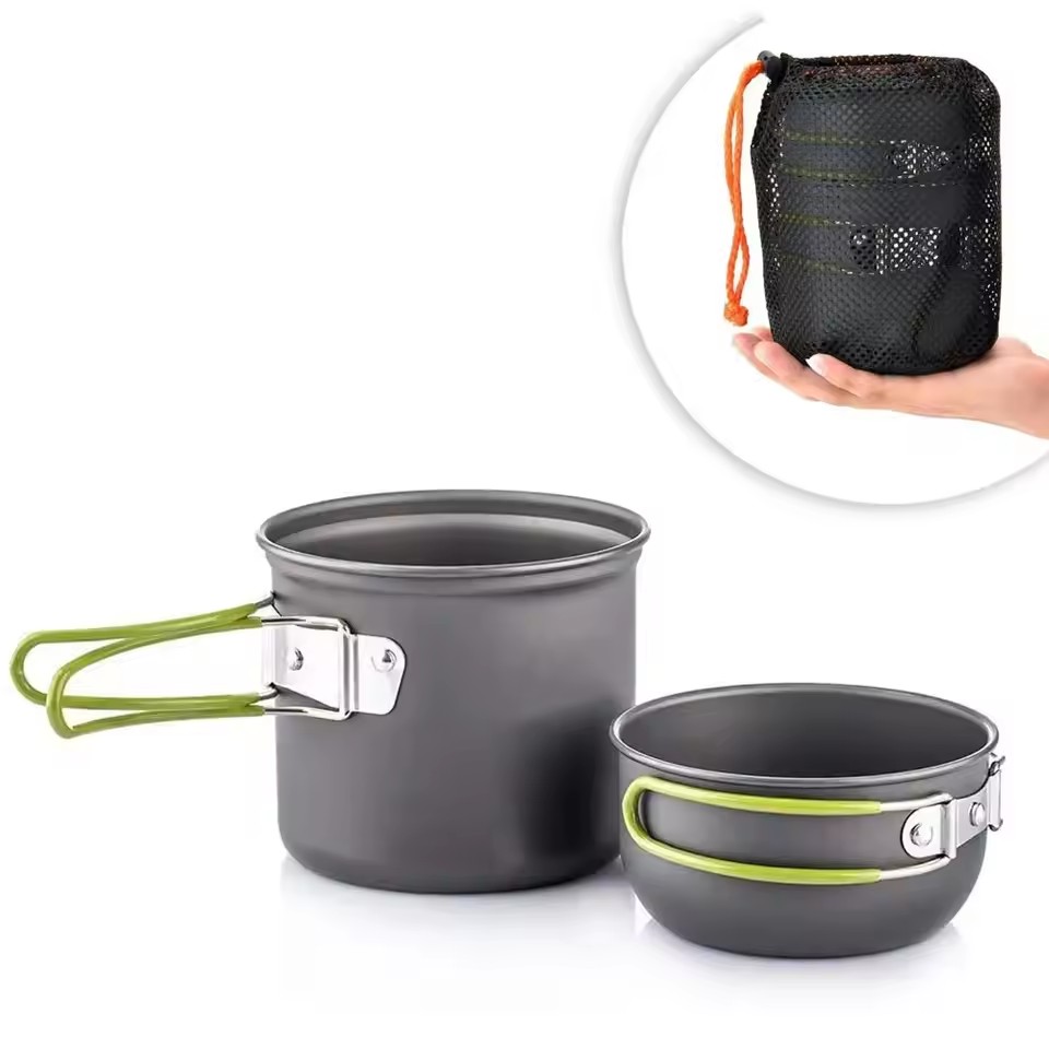 Camping Cooking Kits - Ultralight Camping Cookware Mess Kit Camping