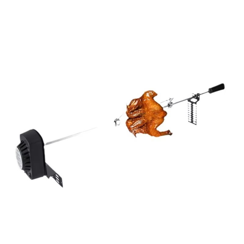 Camping Cooking Kits - Electric BBQ Grill Rotisserie Kit with