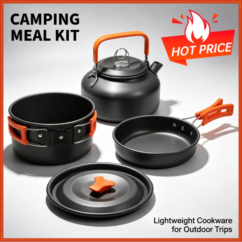 Camping Cooking Kits - Camping Cooking set Camping Cookware Travel