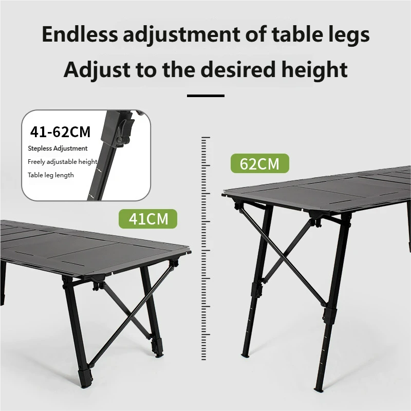 Portable Aluminum Alloy Igt Ta - Camping Cooking Table recension och pris