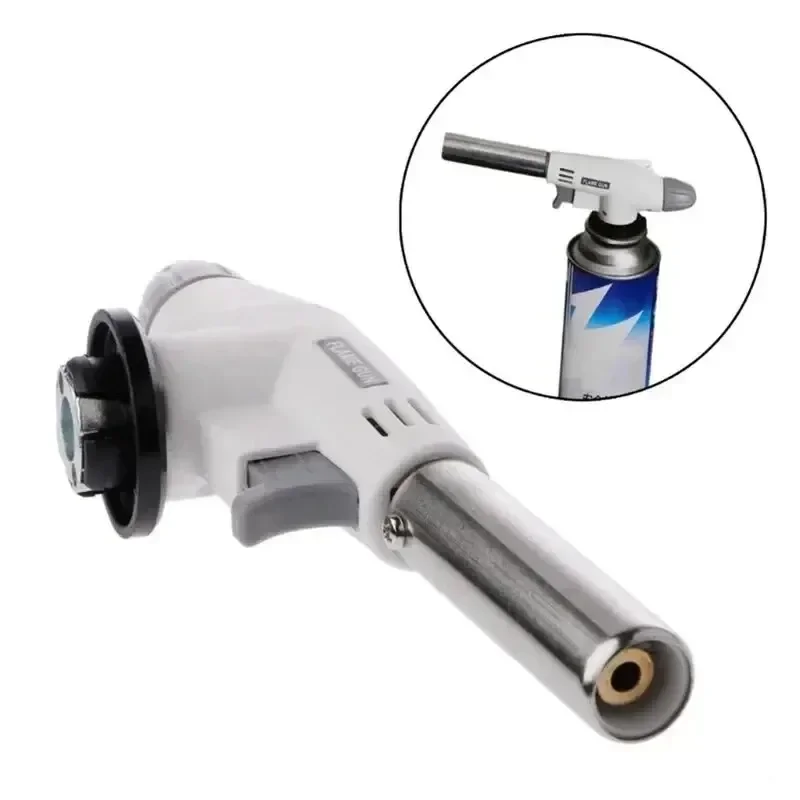 Portable Metal Flame Gun Butan - Camping Cooking Torch recension och pris