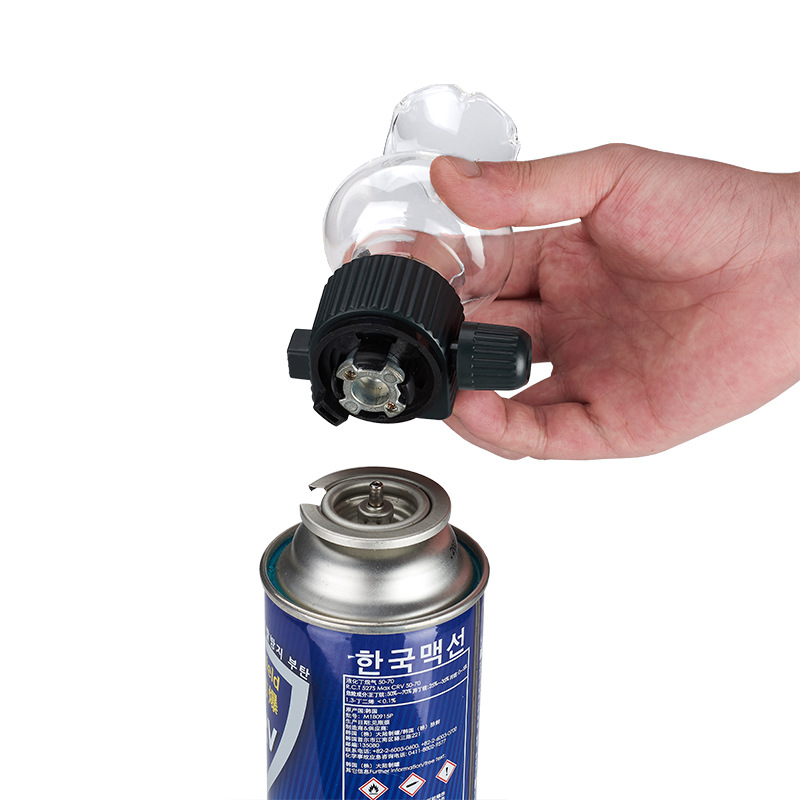 Card Stove Gas Cylinder Head L - Camping Cooking Utensils Kit recension och pris