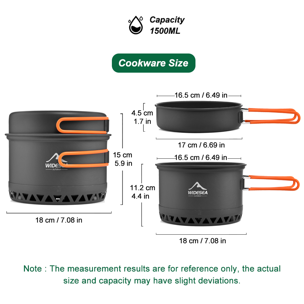 Camping Tableware Outdoor Cook - Camping Cooking Kits recension och pris