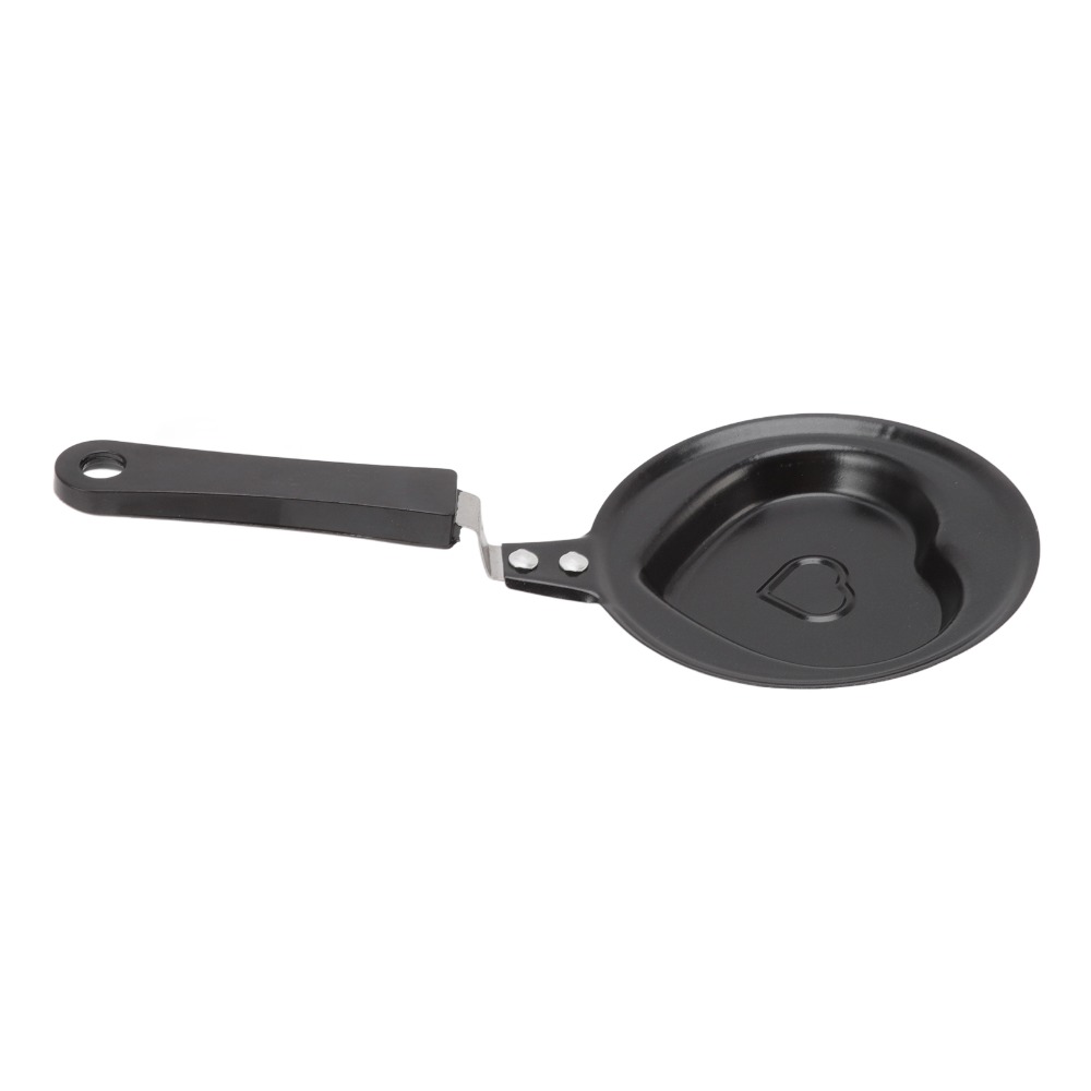Cast Iron Mini Egg Frying Pan  - Camping Cooking Without Gas recension och pris