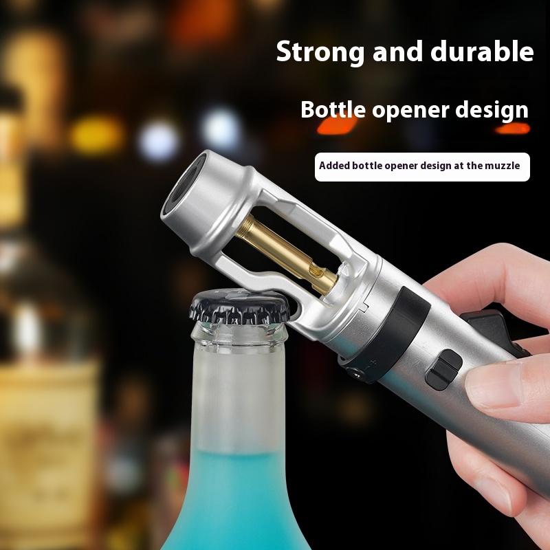 Metal Windproof Jet Flame Ligh - Camping Cooking Torch recension och pris