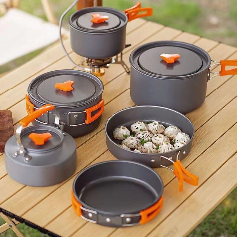 Portable Large Capacity Pot Co - Camping Cooking Easy recension och pris