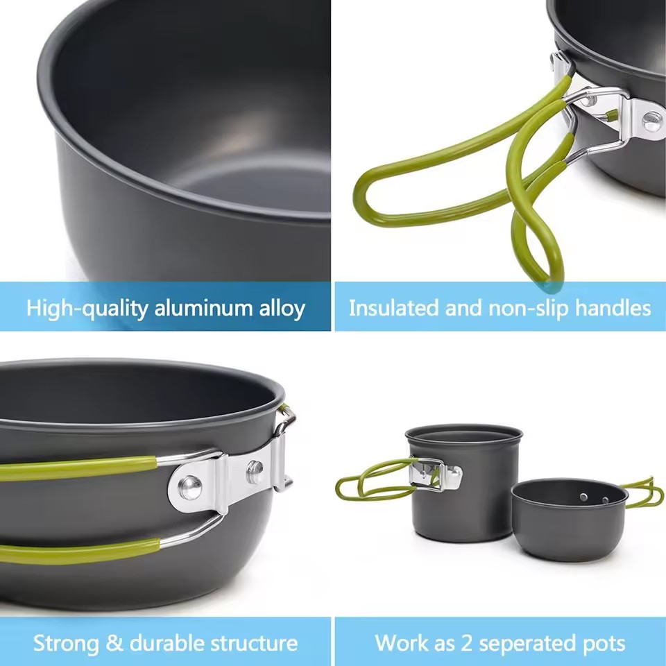 Ultralight Camping Cookware Me - Camping Cooking Kits recension och pris