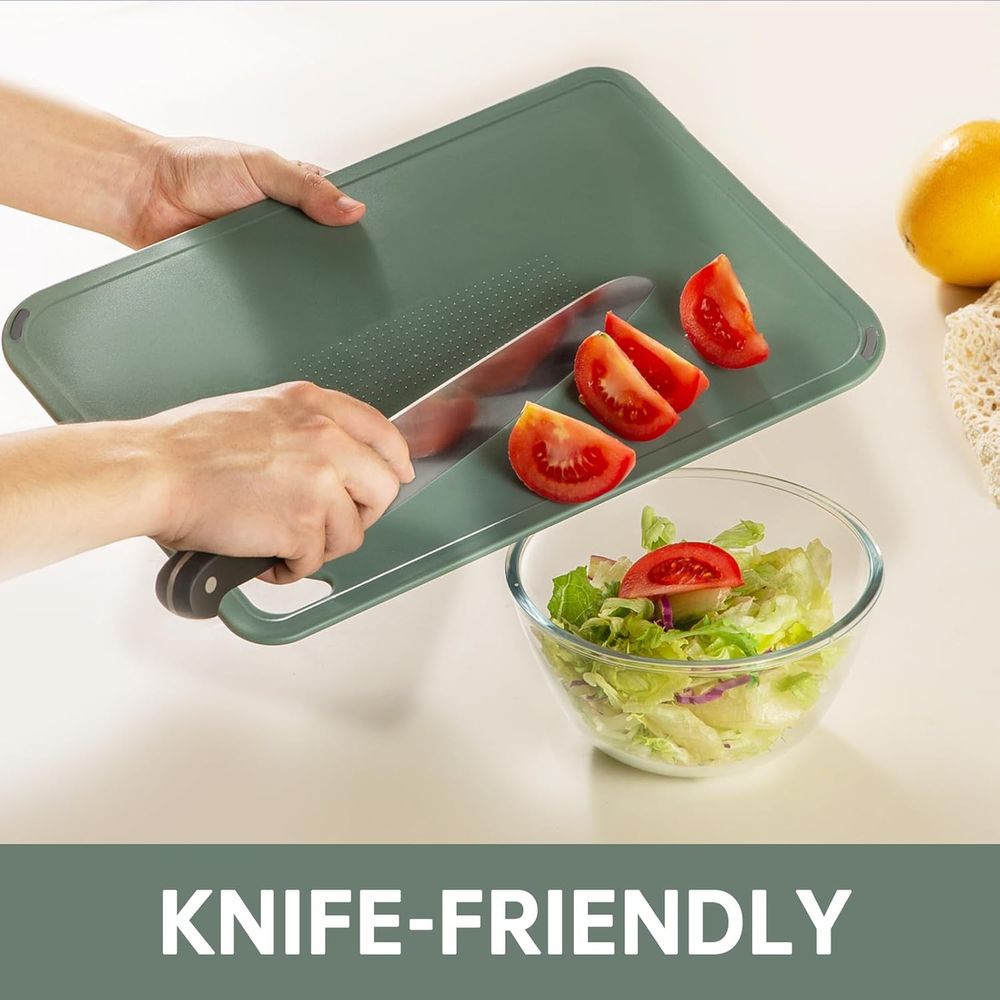 Plastic Cutting Board Set of 3 - Camping Cooking Set Large recension och pris