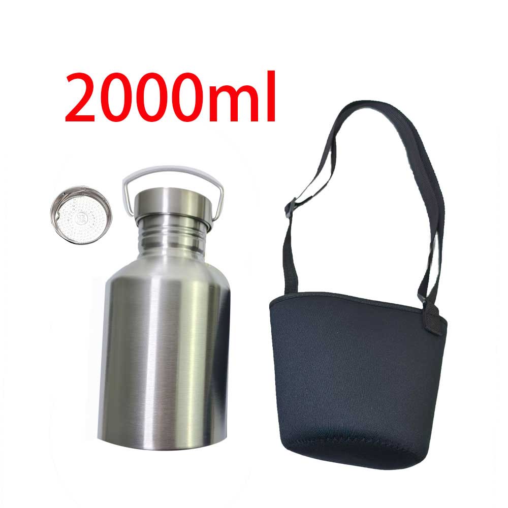 2000ML Sport Water Bottle Set  - Camping Cooking Utensils Kit recension och pris