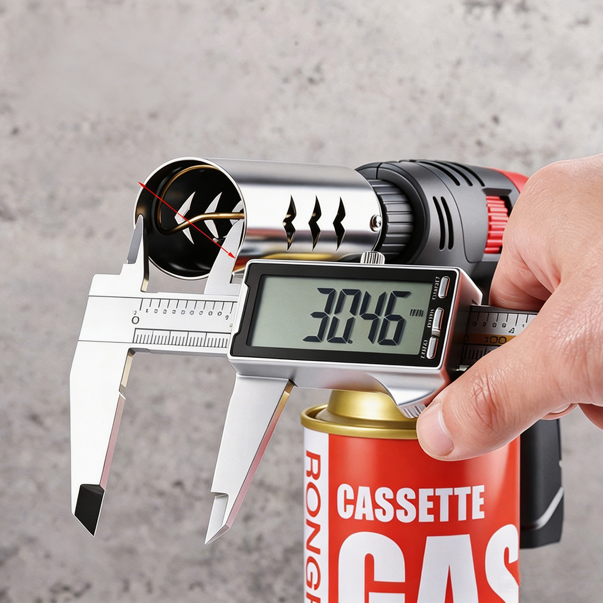 Extended Butane Torch Long Tub - Camping Cooking Torch recension och pris