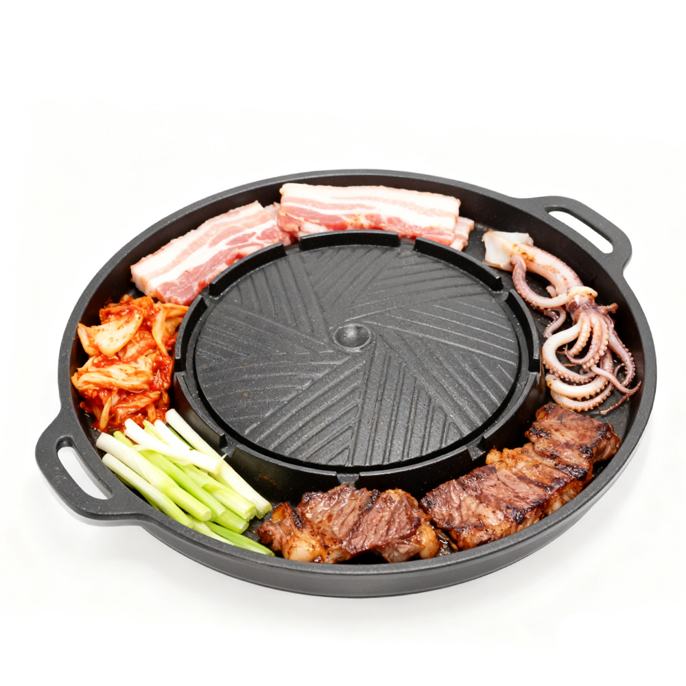 KOSUN Korean BBQ Grill Pan 2 i - Camping Cooking Appliances recension och pris