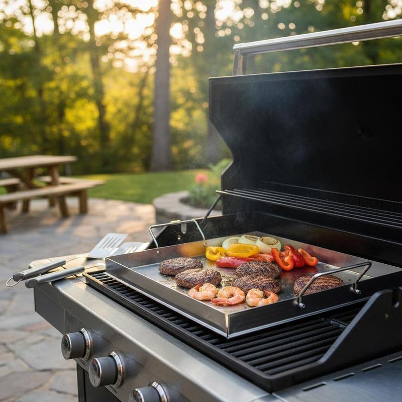 Universal Flat Top Griddle 18x - Camping Cooking Appliances recension och pris