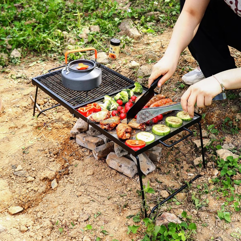 Portable Outdoor Camping Cooki - Camping Cooking Over Fire recension och pris