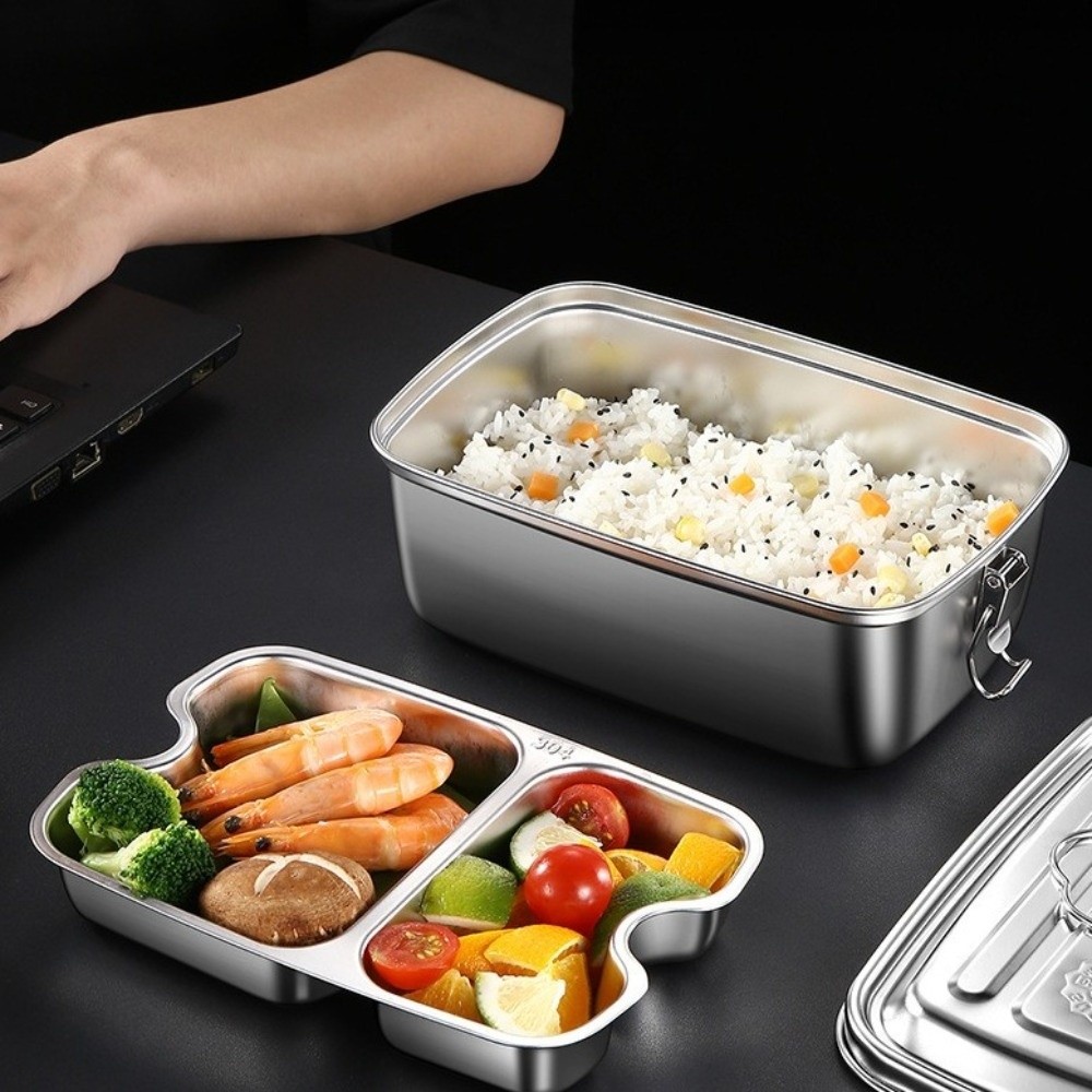 Double-layer Stainless Steel L - Camping Cooking Equipment recension och pris