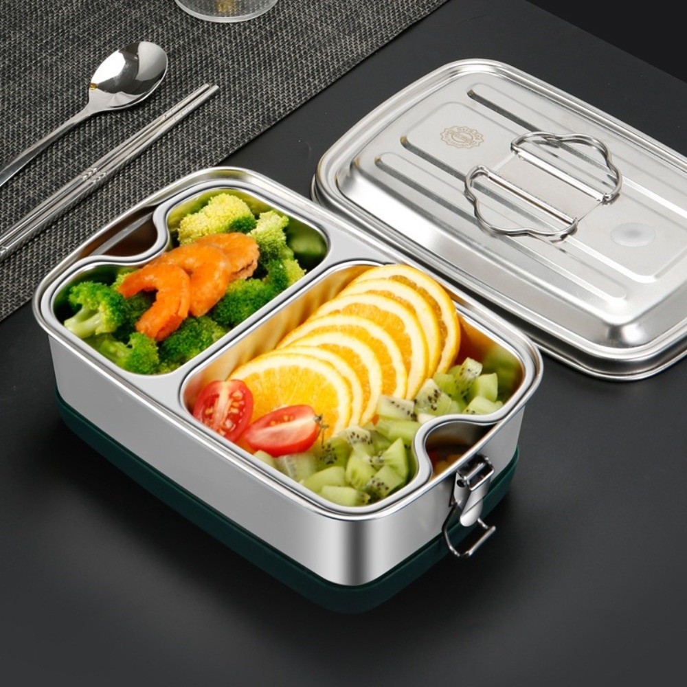 Double-layer Stainless Steel L - Camping Cooking Equipment recension och pris