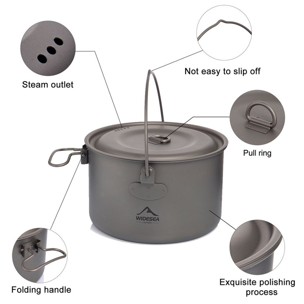 Widesea Camping Tableware Tita - Camping Cooking Set Large recension och pris