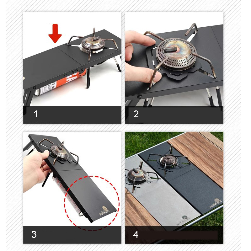Camping Spider Stove Accessori - Camping Cooking Griddle recension och pris