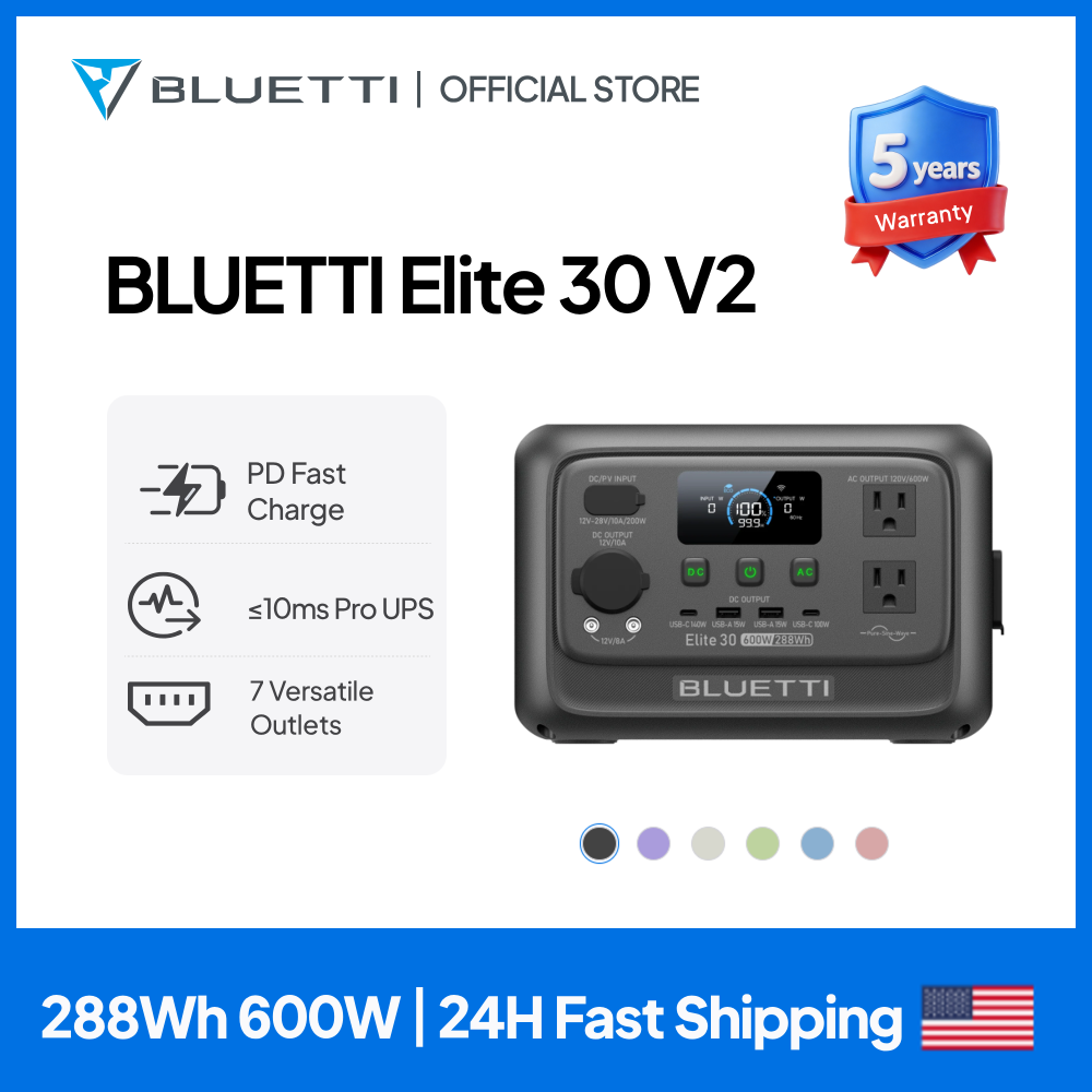 【Renew】BLUETTI Elite 30 V2 Por - Camping Cooking Utensils Kit recension och pris