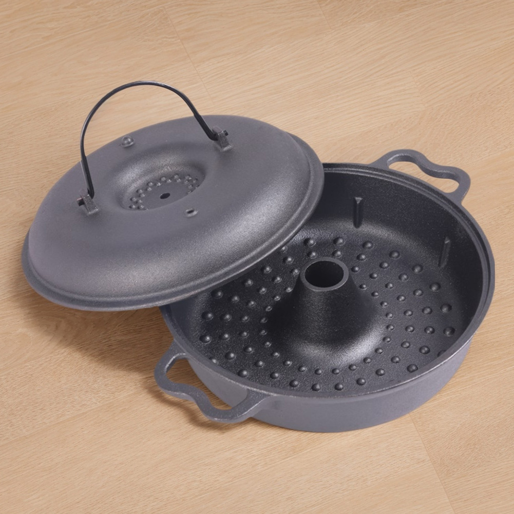 28cm Cast Iron Sweet Potato Pa - Camping Cooking Vegetables recension och pris