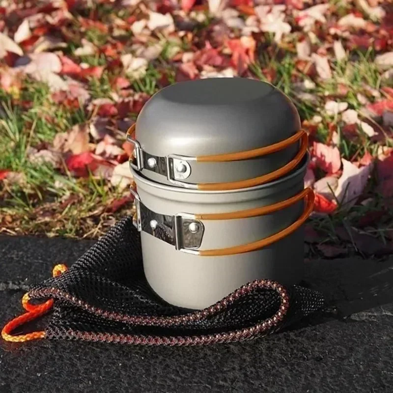 New Camping Pot  Portable Outd - Camping Cooking Kitchen Set recension och pris