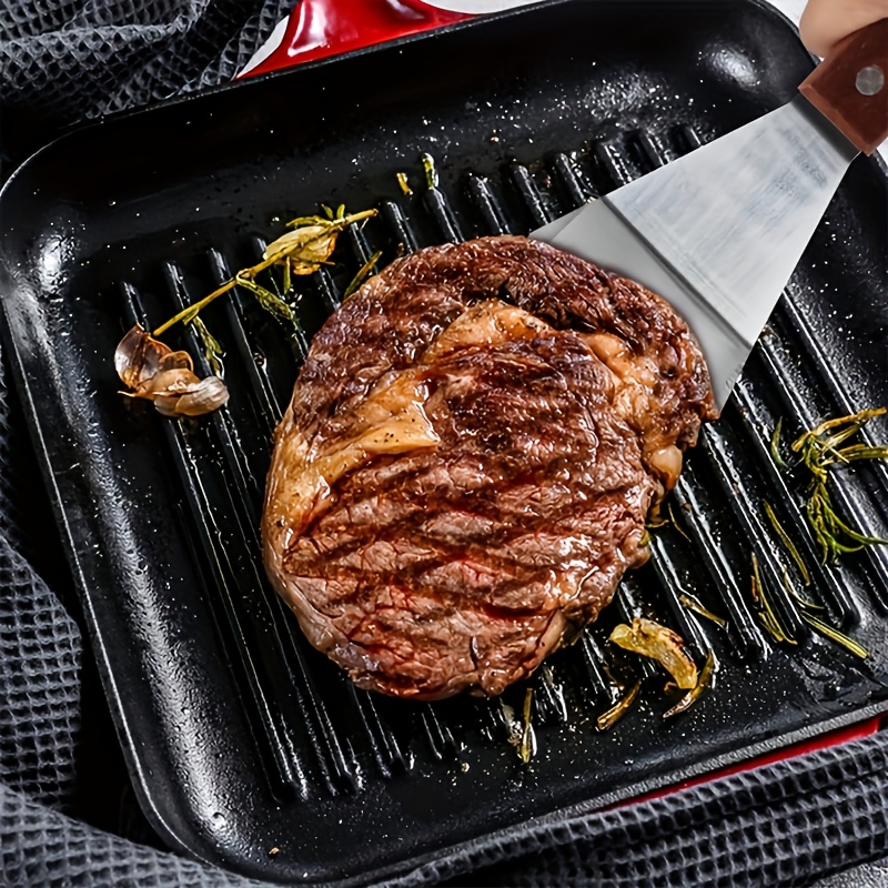 1Pc Stainless Steel Frying Spa - Camping Cooking Set Large recension och pris