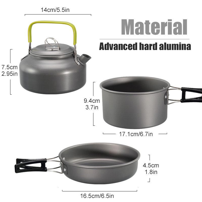 WESTTUNE Camping Cookware Kit  - Camping Cooking Kits recension och pris