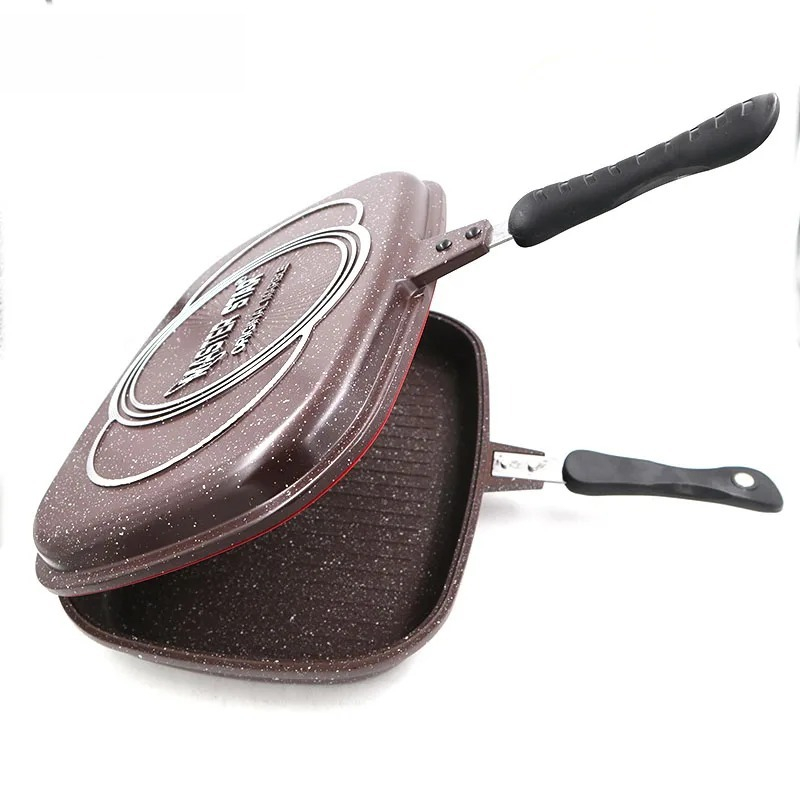 Double Sided Fry Pan, Die-Cast - Camping Cooking Without Gas recension och pris