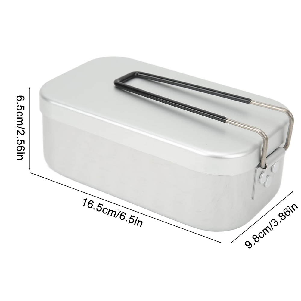 800ML Aluminum Lunch Boxes Out - Camping Cooking Kits recension och pris