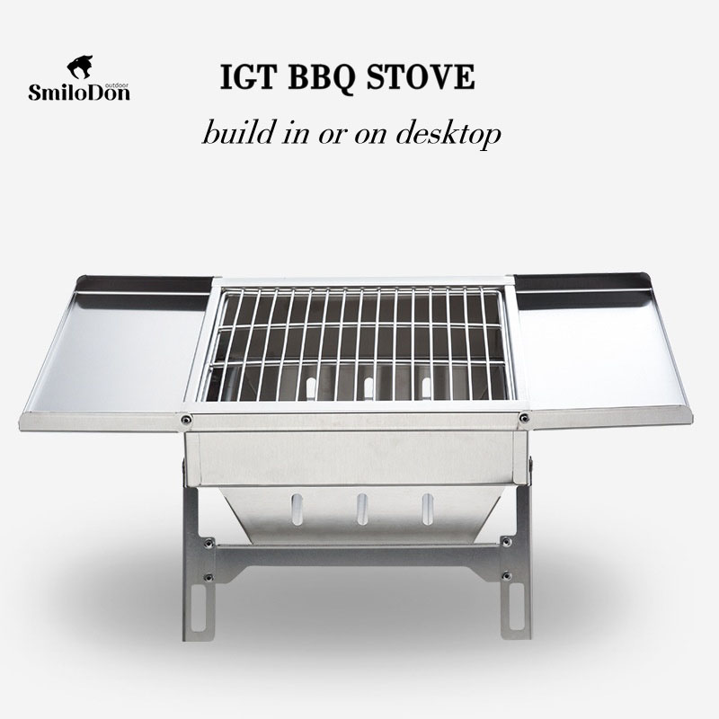 SmiloDon IGT BBQ Stove 1 Unit  - Camping Cooking Table recension och pris