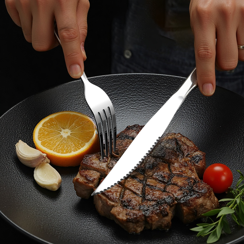 High-End Stainless Steel Trave - Camping Cooking Utensil Set recension och pris