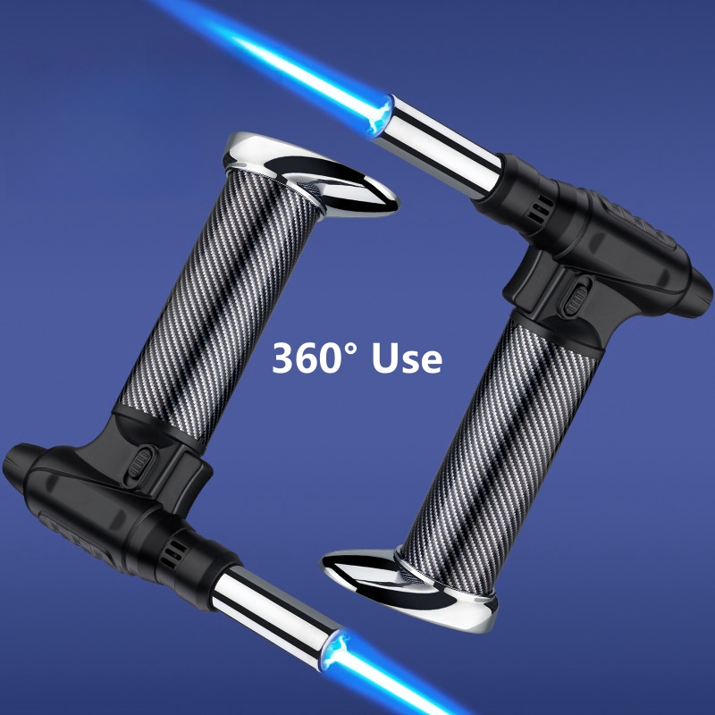360° Ignition Butane Gas Light - Camping Cooking Torch recension och pris