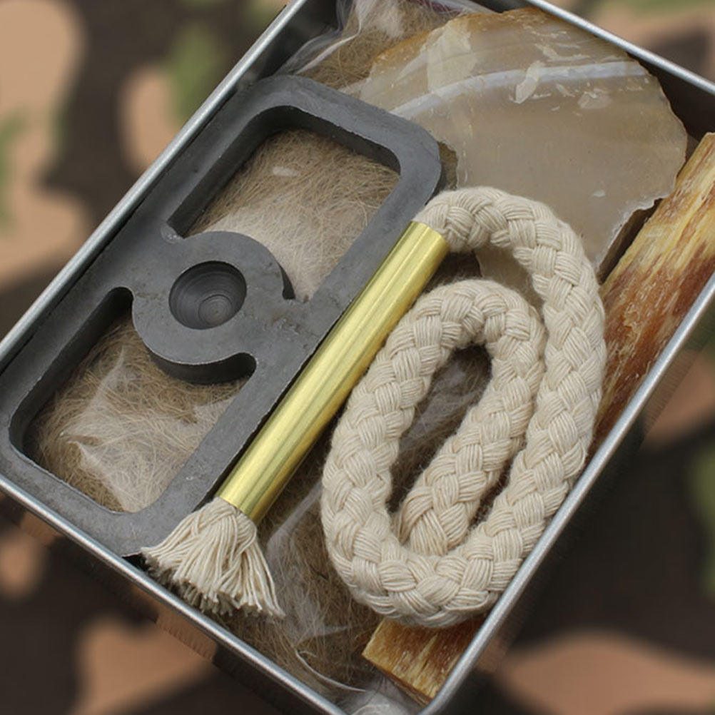 1 Set Fire Starter Rope Campin - Camping Cooking Utensils Kit recension och pris