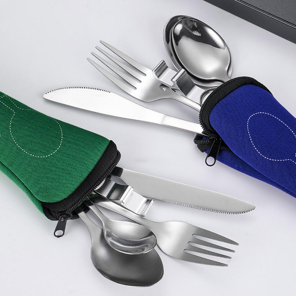 Picnic Set Tableware Washable  - Camping Cooking Utensils Kit recension och pris