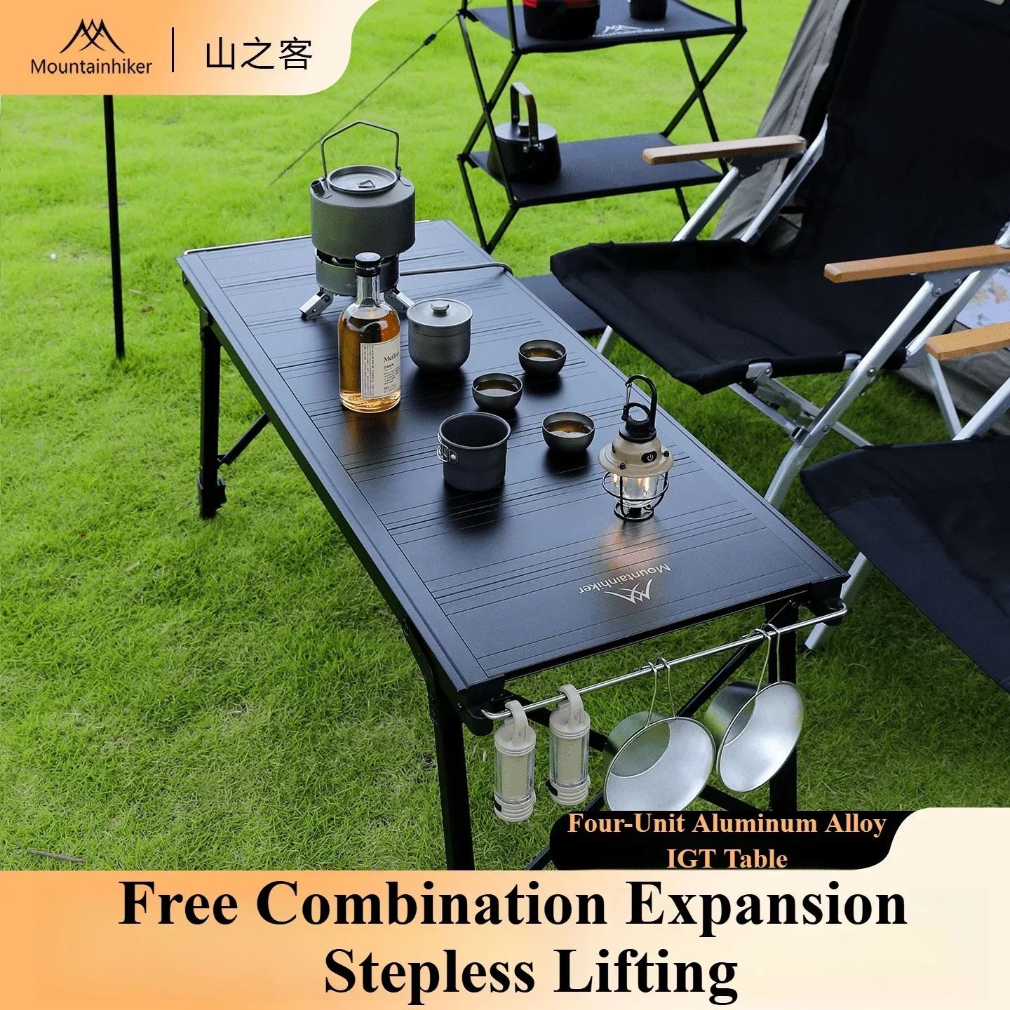 Mountainhiker Folding IGT Camp - Camping Cooking Table recension och pris