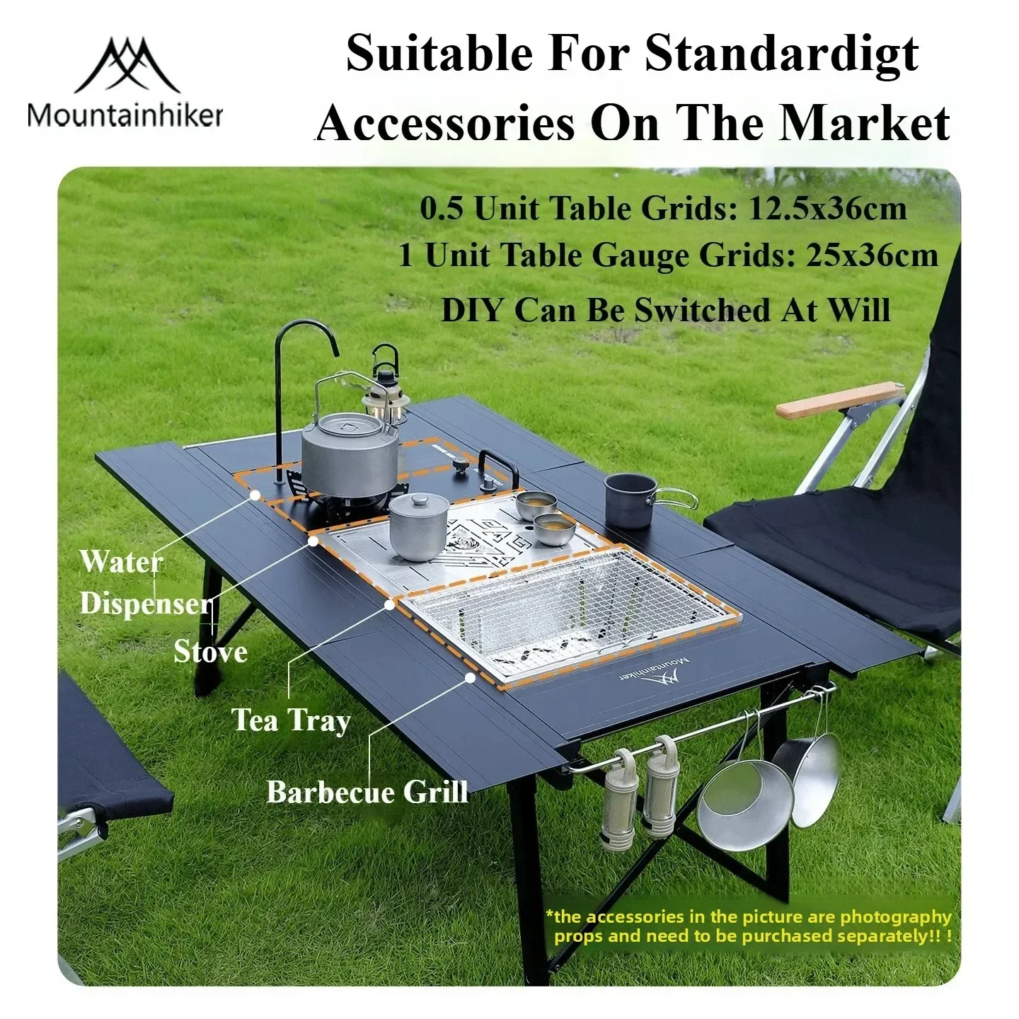 Mountainhiker Folding IGT Camp - Camping Cooking Table recension och pris