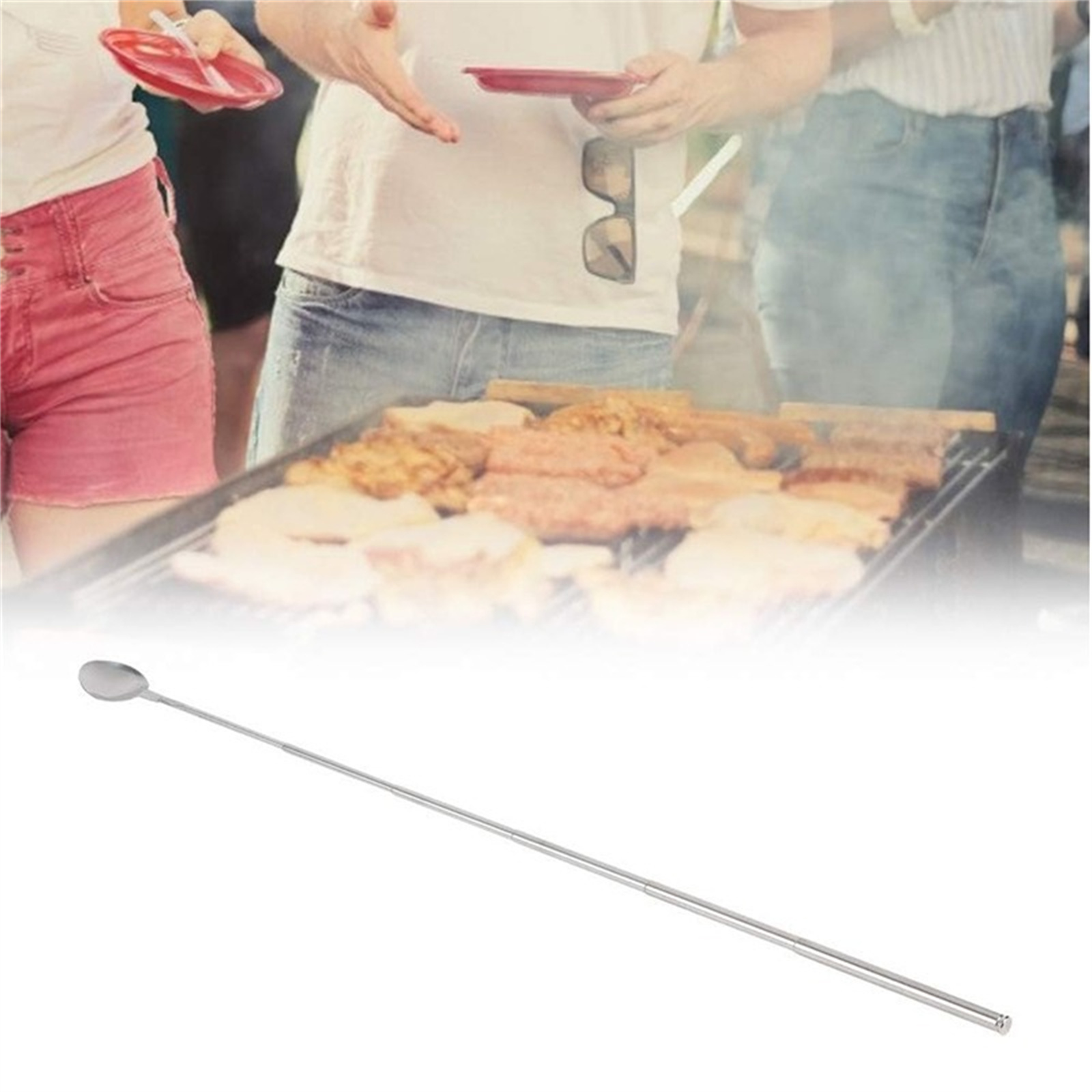 Telescopic BBQ Utensils Retrac - Camping Cooking Kitchen Set recension och pris