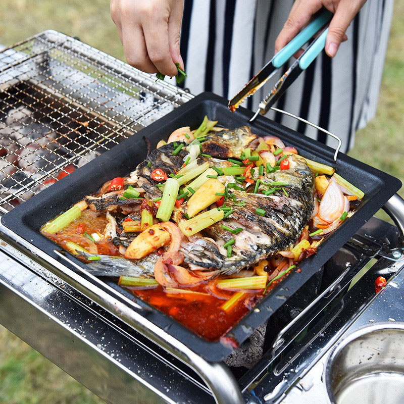 Outdoors Thick Square Grill Pa - Camping Cooking Appliances recension och pris