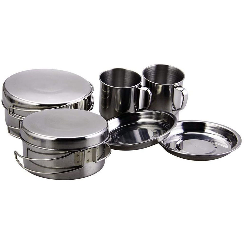 8Pcs Camping Cookware Set Kitc - Camping Cooking Set Large recension och pris