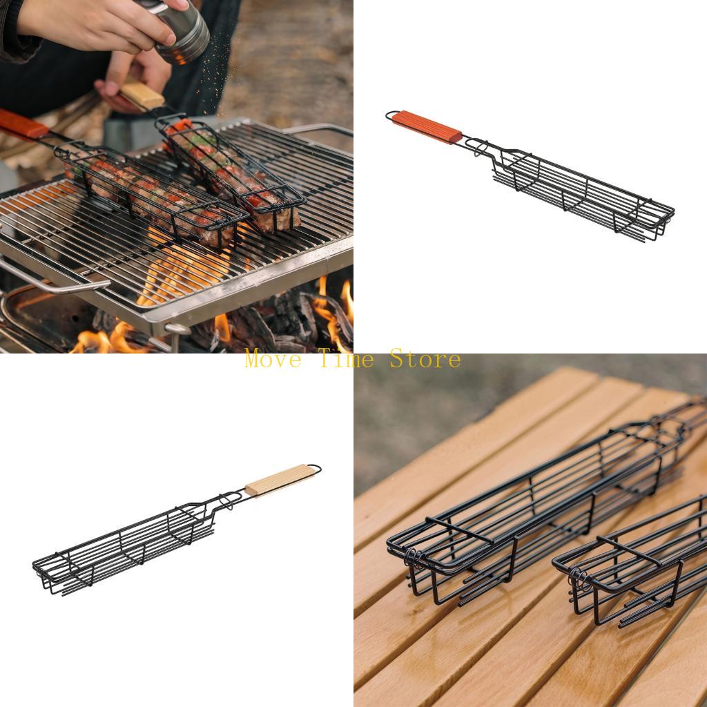 92ME Handle BBQ Grills Basket  - Camping Cooking Vegetables recension och pris