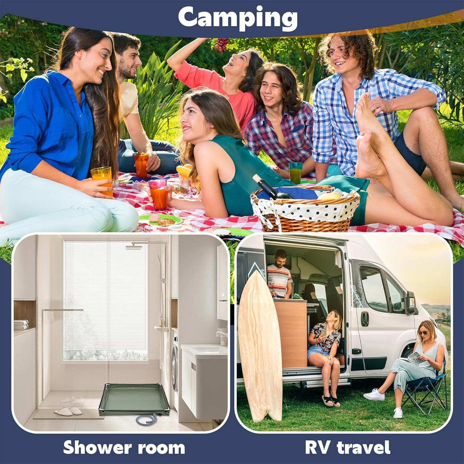 Camping Shower Tent Floor Base - Camping Cooking Appliances recension och pris