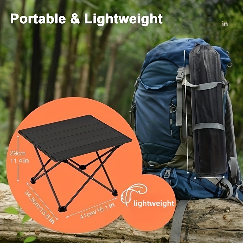 Portable Foldable Camping Side - Camping Cooking Table recension och pris