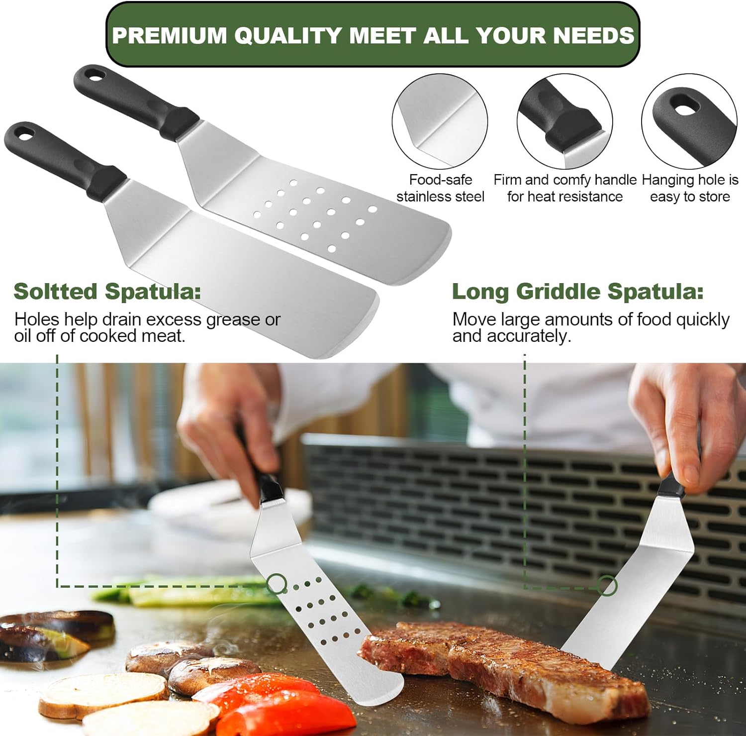 33Pcs Flat Top Griddle Accesso - Camping Cooking Set Large recension och pris