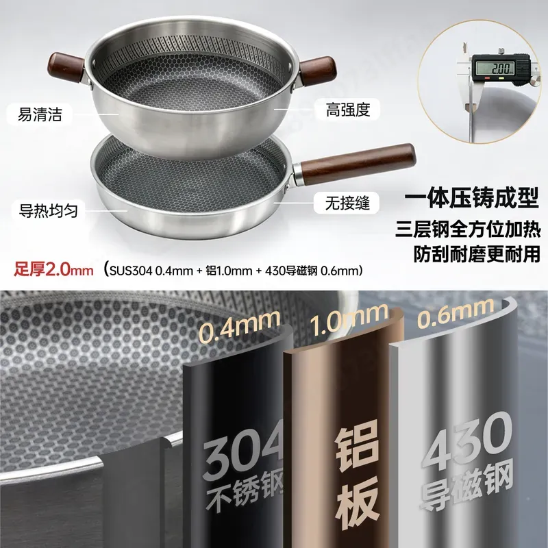 Large Capacity Three Layer Thi - Camping Cooking Set Large recension och pris