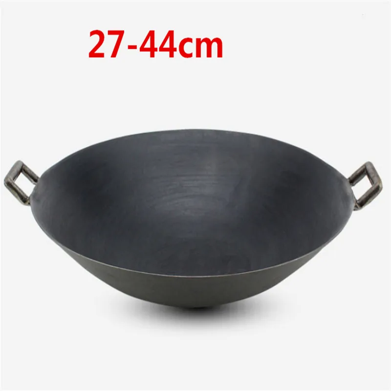double ear cast iron wok cooki - Camping Cooking Without Gas recension och pris