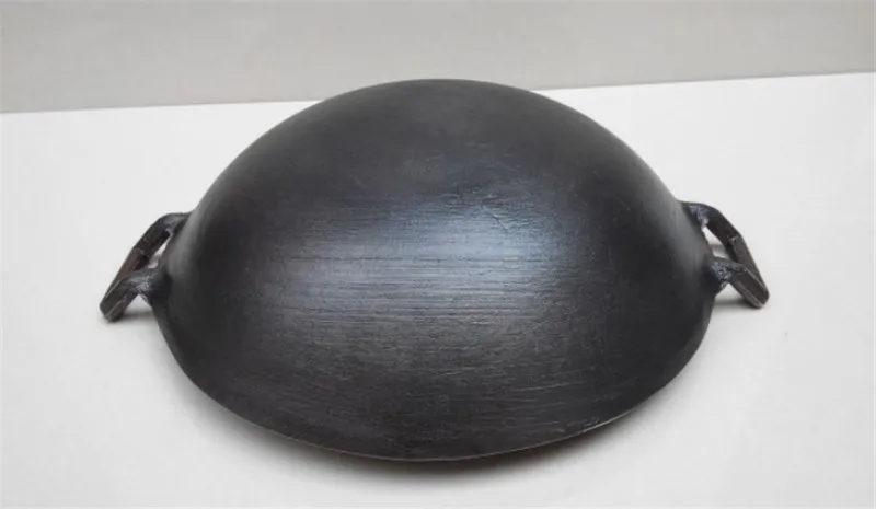 double ear cast iron wok cooki - Camping Cooking Without Gas recension och pris