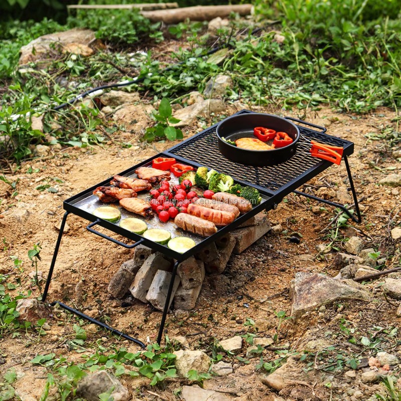 Por   Outdoor Camping Cooking  - Camping Cooking Over Fire recension och pris