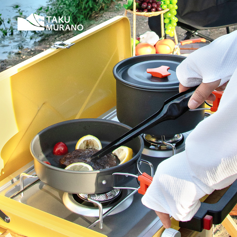 Camping Cookware Set Outdoor C - Camping Cooking Kits recension och pris