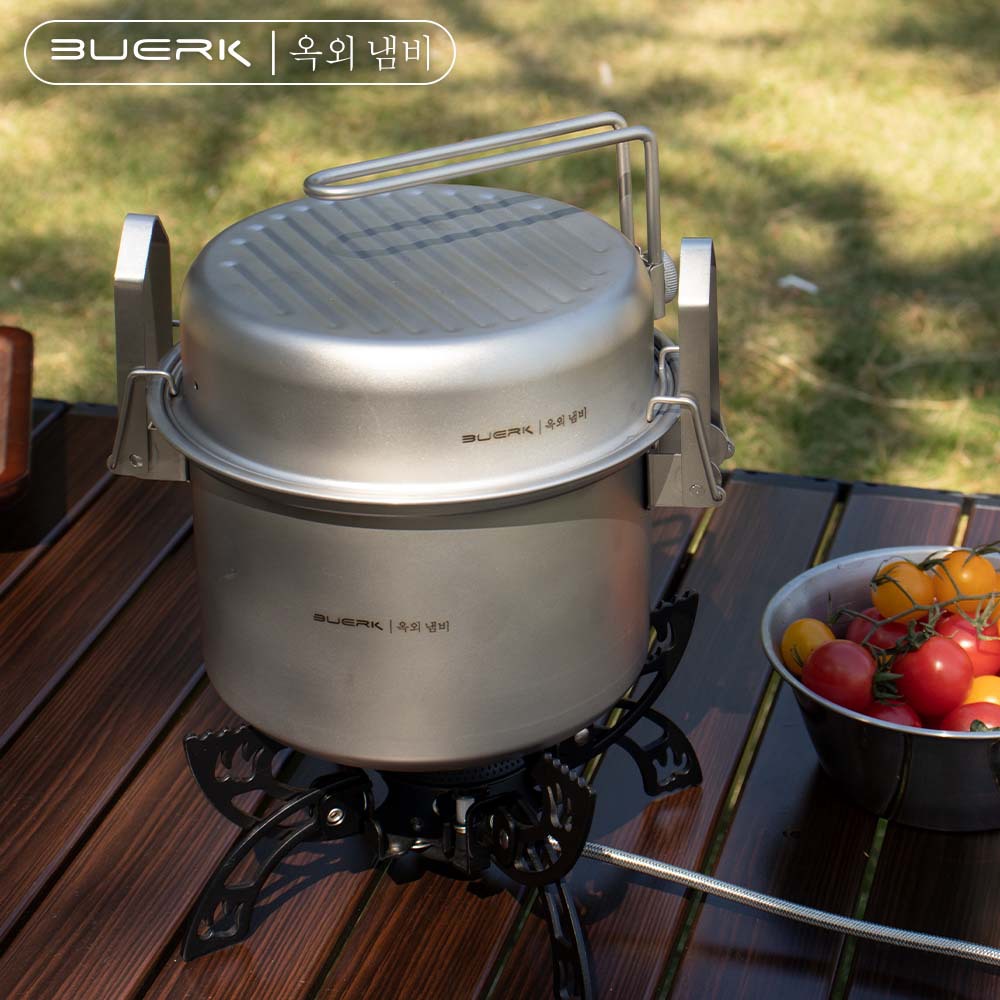 BUERK Camping Cooking Pot Mult - Camping Cooking Set Large recension och pris