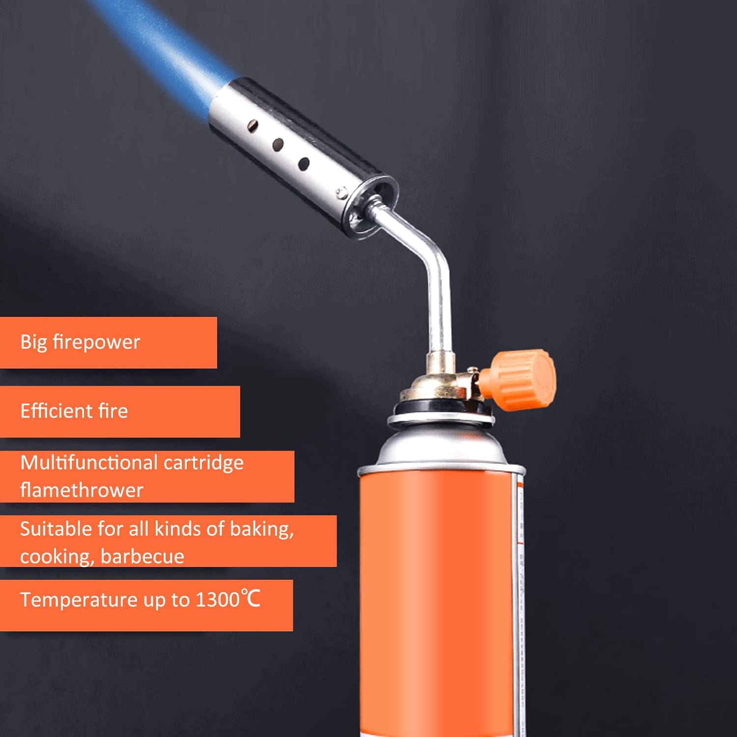 Portable Butane Torch for Outd - Camping Cooking Torch recension och pris